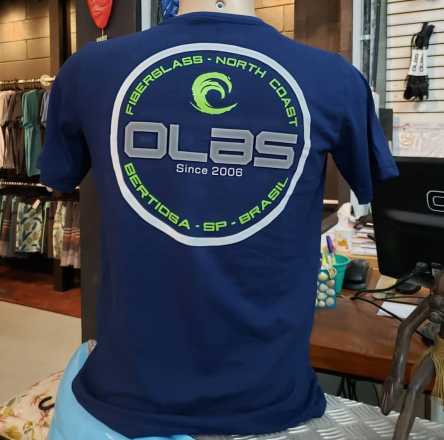 Camiseta Masculina Olas
